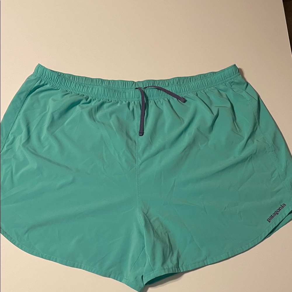 Patagonia Women's Trailfarer Shorts in Fresh Teal W’s XXL